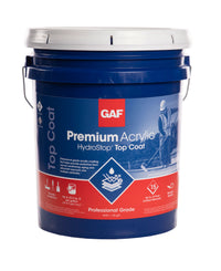 GAF Premium Acrylic HydroStop® Top Coat (Formerly HydroStop Finish Coat)